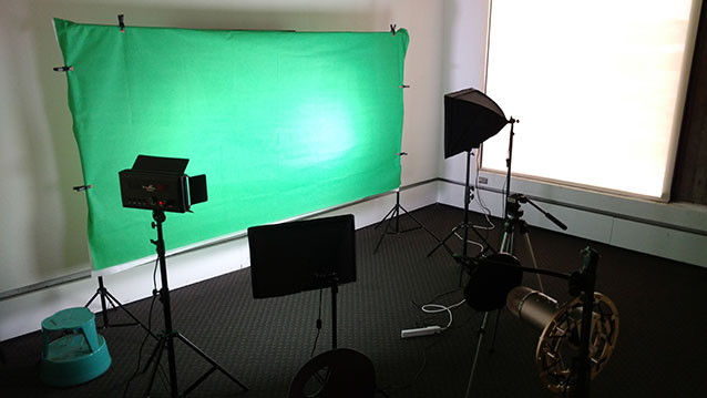 Recording Room (217) in Michener Library