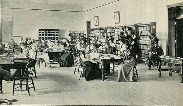 Literary Laboratory, Colorado State Normal School, 1894-95