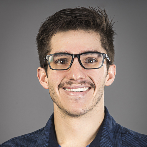 Edwin Rodriguez facing forward and smiling