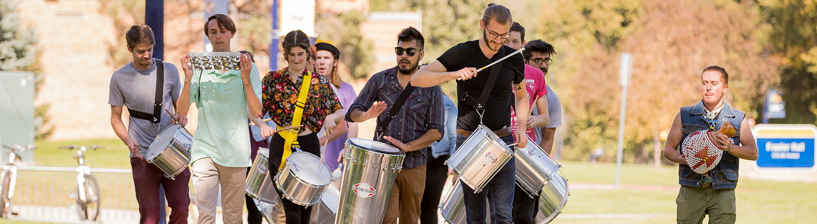 Students Playing Instruments