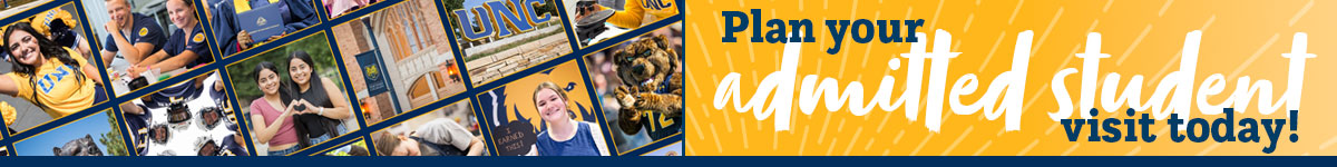 Plan your admitted student visit today!