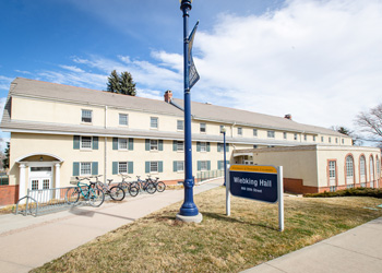 Wiebking Hall in the Basin Neighborhood