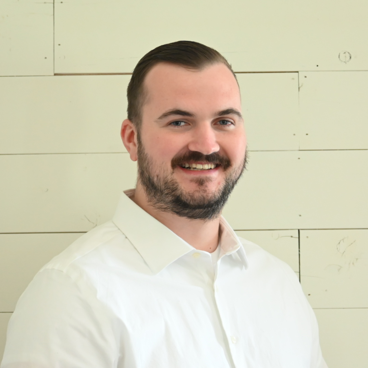 Daniel Hemler facing forward and smiling