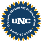 Graduate Student Appreciation Week 2025 email signature logo.